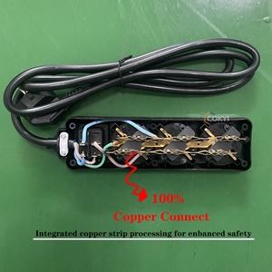 Power Strip 5-<strong>Way</strong> Multiple <strong>Socket</strong> with Switch for Power Saving, Multiple Plug, 45 Degree <strong>Sockets</strong> - Product Image 6