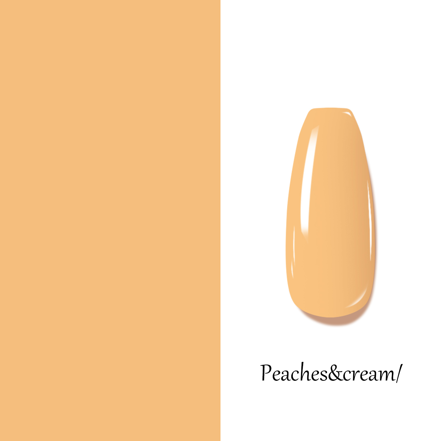 pesche e panna
