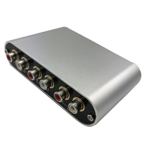 Selector de señal de entrada de Audio RCA, interruptor remoto para amplificador con Control remoto, 3 entradas, 1 salida/1 entrada, 3 salidas