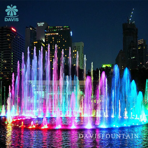 Park/Hotel tragbarer Brunnen hochwertiger edelstahl-Musikbrunnen Tanzbrunnen