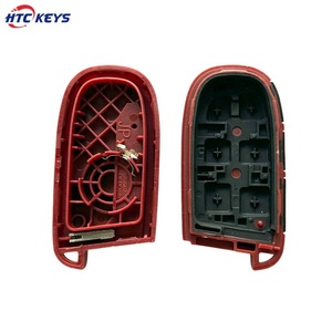 4 + 1 düğme yüksek kaliteli araba uzaktan anahtar kabuk kırmızı renk c-hrysler için araba anahtarı durum - Product Image 3