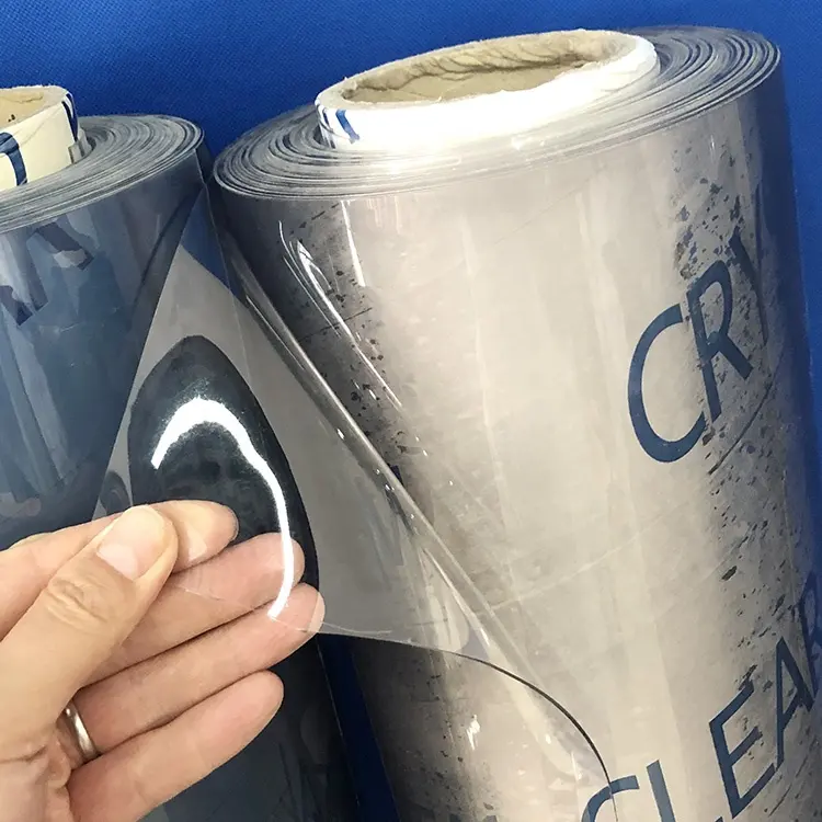 0.1mm Super Clear PVC film for packaging