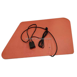 Amerikan fiş büyük dikdörtgen-rh silikon kauçuk ısıtıcı 1093*641*1.5mm 1750w 4000mm termostat 110v tel çiftlik ED330L termostat - Product Image 1