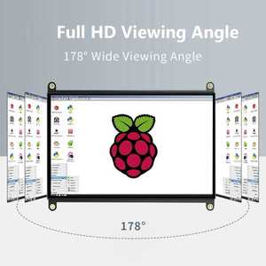 7 Zoll IPS 1024*600 tragbarer Monitor Touchscreen-Monitore für Raspberry Pi Hohe Helligkeit 500 Nits für tragbares Display - Product Image 4