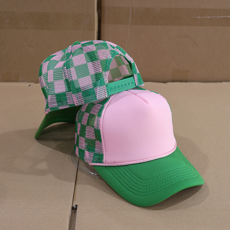 #12 a quadretti rosa e verdi