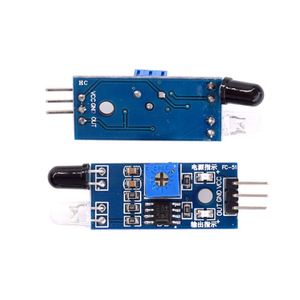 DC 3,3 V-5V 3 pines Smart Car Robot IR Infrarrojo Evitación de obstáculos Módulo de sensor fotoeléctrico reflectante oferta caliente - Product Image 1