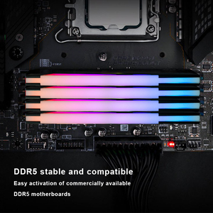 OSCOO DDR5 Ram Radiantx RGB Intel XMP3.0/AMD EXPOメモリマザーボードグラフィックスカード32GB 16GB 6000MHzオンダイECC DDR PC用 - Product Image 4