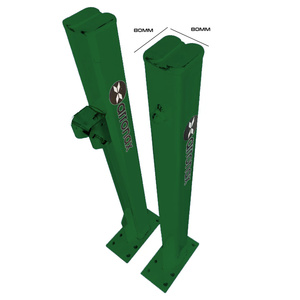 Filet de Pickleball Portable Arronax avec Roues Taille Réglementaire 22 FT Court Système de Filet de PickleBall Tuyau Galvanisé - Product Image 5