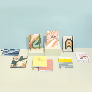 Quaderno per esercizi scolastici di cancelleria per quaderni con chiusura elastica con copertina in carta con Logo personalizzato A5 - Product Image 2