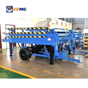 6t 8t 10t 12t 15t Tragbare mobile LKW-Last Hydraulik container Laden Entladen Dock Rampe Für Gabelstapler - Product Image 4