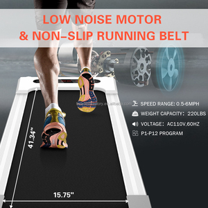 Sotto la scrivania tapis roulant elettrico con telecomando per altoparlanti Wireless e <span class=keywords><strong>Display</strong></span> a <span class=keywords><strong>LED</strong></span> per uso domestico