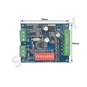 4CH DMX512 Controller Decoder Board mit 6A Ausgangs strom 4 Kanäle