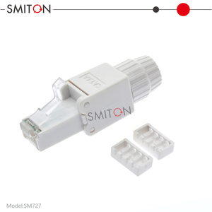 Сетевой адаптер Keystone Jack RJ 45 UTP Бесплатный Конектор Cat 6 Cat6 RJ45 разъем без инструментов Модульный штекер - Product Image 2
