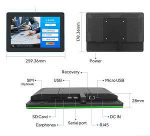 10.1 pollici Display commerciale Tablet Android Digital Signage NFC POE luce LED intelligente sala riunioni ufficio sistema di prenotazione - Product Image 5
