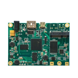 แผงวงจรพิมพ์ PCB ควบคุมอุตสาหกรรมประกอบแผงวงจรสองชั้น PCBA SMT - Product Image 1