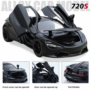 KMM 1901-7ベースアクリルボックス付きMCL 720s 1/32サウンドおよびライトドア開放可能ダイキャスト車玩具合金車モデルハイエンドボーイ - Product Image 3