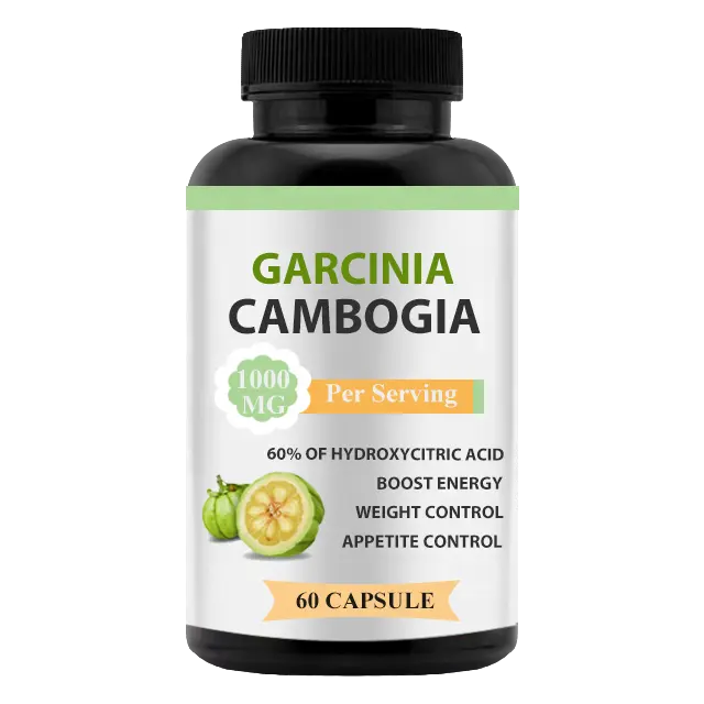 Cápsulas de extracto de Garcinia Cambogia HCA 60% de alta calidad