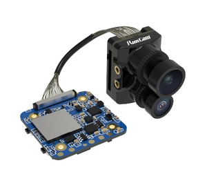 RunCam Hybrid2アップグレードされた4KFPVおよびHD録画カメラ、デュアルレンズFOV145アングルPhoenix2アナログセンサー128GDIY - Product Image 1