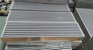 Custom <strong>Aluminum</strong> Universal <strong>Brazed</strong> bar Liquid Water to air Radiator Plate Fin Heat Exchanger Oil Cooler Intercooler <strong>Core</strong>