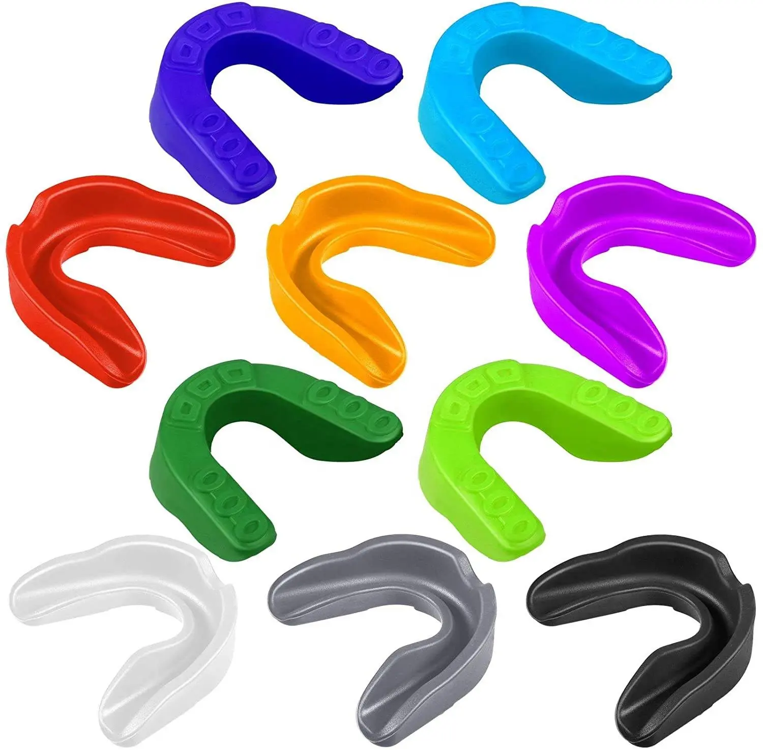 Huasite bán buôn tùy chỉnh người lớn bảo vệ miệng Silicone bảo vệ răng tùy chỉnh thể thao Mouthguard miệng bảo vệ răng bảo vệ