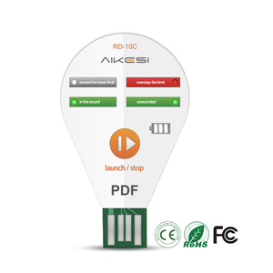 AIKESI RD-10C Reusable Digital Measuring Usb Datalogger <strong>Temperature</strong> Data <strong>Logger</strong> Recorder PDF TEMP Data <strong>Logger</strong> - Product Image 1