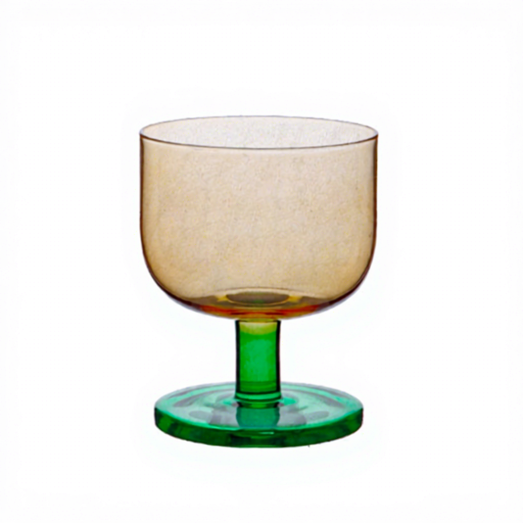 Verre nain parfumé à l'orange (fond épais) - 201-300ml