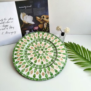 Cảm giác tiên tiến vỏ Inlay cách nhiệt khay tấm Mat ánh sáng hiện đại sang trọng Phương Tây thực phẩm hộ gia đình Coaster placemat cho bảng - Product Image 4