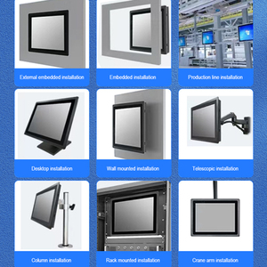 15.6 Inch J4125 All-In-One Industrial Panel PC with Capacitive Touch <strong>Windows</strong> <strong>Embedded</strong> Wall Mounted <strong>Computer</strong> in Stock - Product Image 4