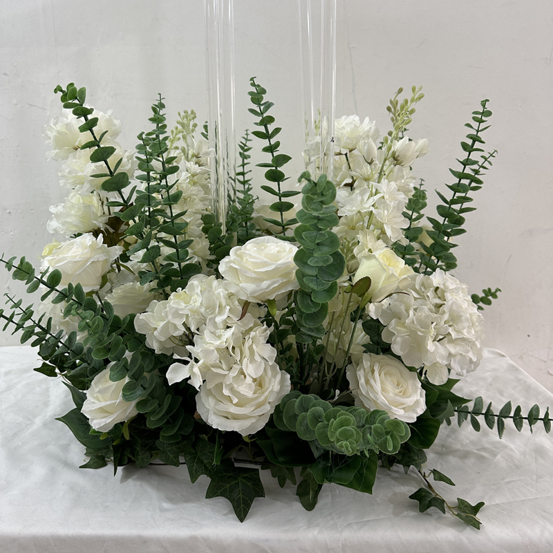 white greenery style11
