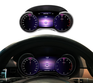 Krando 12.3'' Digital Instrument Cluster for Mercedes <strong>Benz</strong> <strong>ML</strong>/GL W164 X164 2005-2011 Speedometer Virtual Cockpit Multimedia