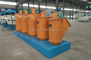 Eisenbahn-Triebwagen-Getreide, das den Staub unterdrückung behälter entlädt, beweglicher staub dichter LKW-Lade behälter am Hafen - Product Image 4