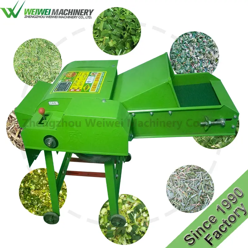 Weiwei Landbouw Kaf Cutter Phnom Penh Folder Stro Chopper Weiwei Automatische Gras Snijmachine Maken Diervoeder ISO9001