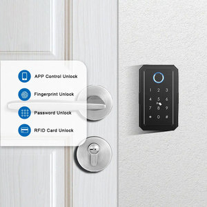TOPTEQ açık duvar montaj akıllı anahtar kasa, dijital anahtar kart WiFi uygulaması parmak izi akıllı anahtar kilit kutusu - Product Image 4
