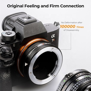 K & F konsept Lens montaj adaptörü MD-NEX IV manuel odak Minolta Rokkor (SR/MD/MC) Lens ve E montaj kamera ile uyumlu - Product Image 3