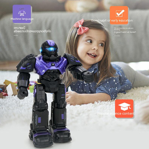 Robot de programación de inteligencia Artificial, Control remoto multifunción, juguete para caminar y disparar balas, juguete de Robot Musical - Product Image 2