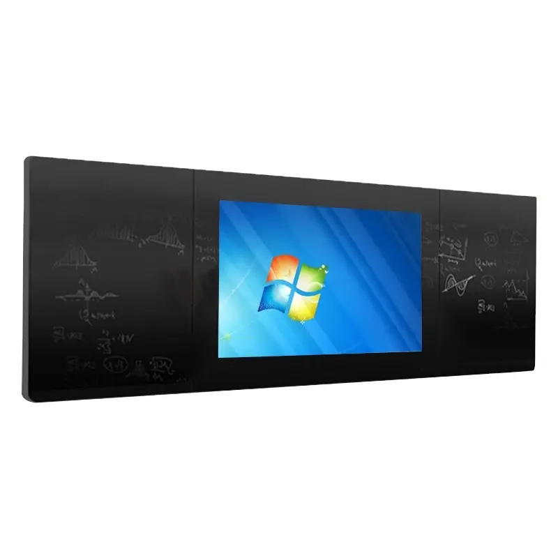 65-86 inch touch screen teaching smart LED Nano blackboard with All in One school writing board the black led blackboard