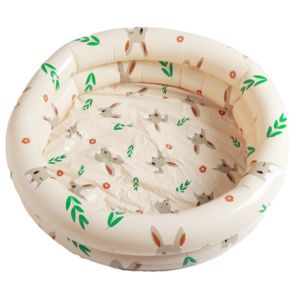 Linda piscina de conejos beige (embolsada)