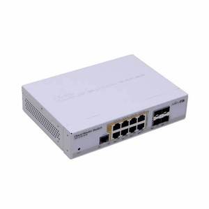 MikroTik CRS112-8P-4S-IN 4 SFSギガビットイーサネット有線PoEルーティングスイッチ (QoS SNMPVLANスタッカブルデスクトップ付き) 1年間の保証