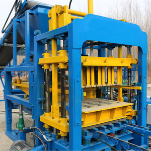 QT4-15S intelligente automatische PLC-Vibrations system 220V effiziente Linie Zement block Beton pumpe Motor Making Machinery Motor - Product Image 4