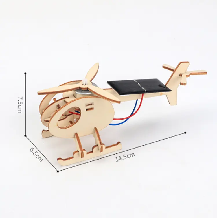 휴일 선물 나무 태양 비행기 DIY 키트