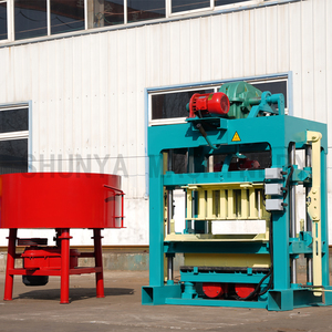 Venta directa de fábrica, fabricación de ladrillos huecos de hormigón, máquina formadora de bloques de cemento de alta ganancia a La QTJ4-40