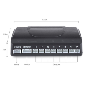Distribuidores de salida de fábrica Sistema inverso Sensores de estacionamiento de automóviles Pantalla LED digital delantera y trasera 4 sensores - Product Image 6