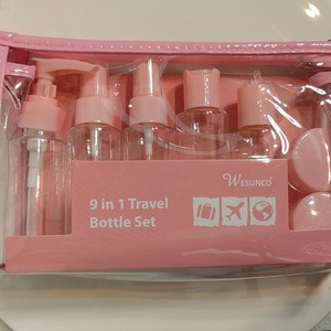 彩色塑料旅行瓶套装瓶化妆品化妆品液体面霜容器 - Product Image 5