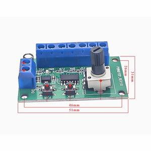 DC5-28VブラシレスDCモータースピードコントローラードライバーPWMスピードコントロールボードピンポイントレギュレーター前後制御15KHz - Product Image 4