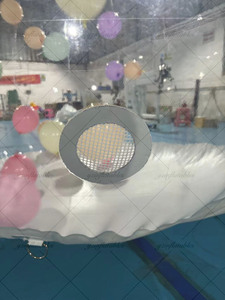 Bơm Hơi Khổng Lồ Đôi Bong Bóng Bong Bóng Nhà Bong Bóng Trẻ Em Bóng Bay Lớn Rõ Ràng Đôi Mái Vòm Bơm Hơi Lều Cho Đảng - Product Image 3