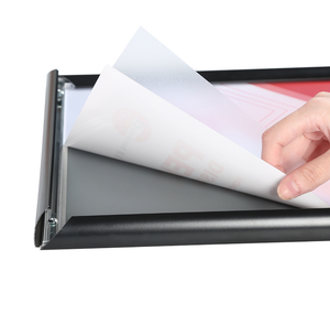 Cornice a scatto cornice per poster in alluminio argento cornice di visualizzazione A0/A1/A2/A3/A4 - Product Image 3