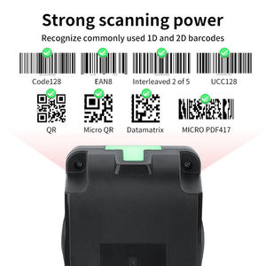 バーコードスキャナーハンズフリー2DデスクトップQrコードリーダースーパーマーケット書店用 - Product Image 5