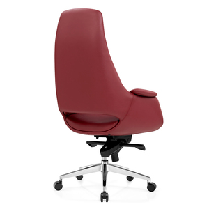 weinrot verstellbare rückenlehne Neigung/Sperre Kontrolle ergonomisch verstellbarer Bürostuhl ergonomisch hoher Rücken Executive Office Stühle