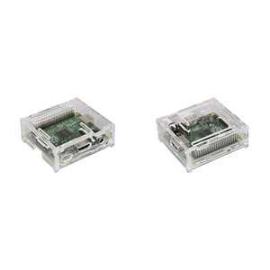 Joy-it RB-Casea + 01 SBC чехол подходит для (наборы для развития): Raspberry Pi Прозрачный (940910085179) - Product Image 1