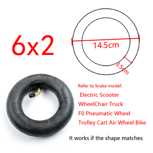ミニ電動スクーター用6/8インチ空気圧インナータイヤ8x1/4 8.5x2 <span class=keywords><strong>6x2</strong></span> 200x50 200x50 200x45